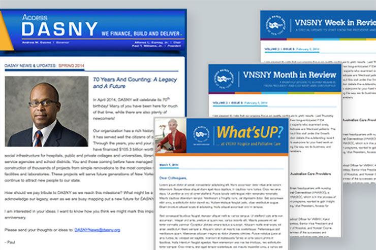 DASNY and VNSNY Email Communications